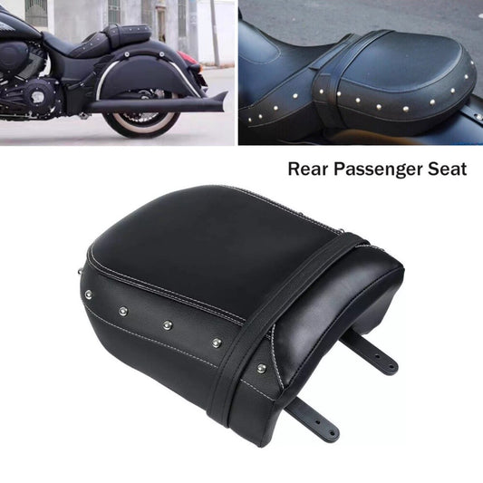 Black Rear Passenger for Seat Fit For Indian Vintage Dark Horse 2020-2021 Roadmaster