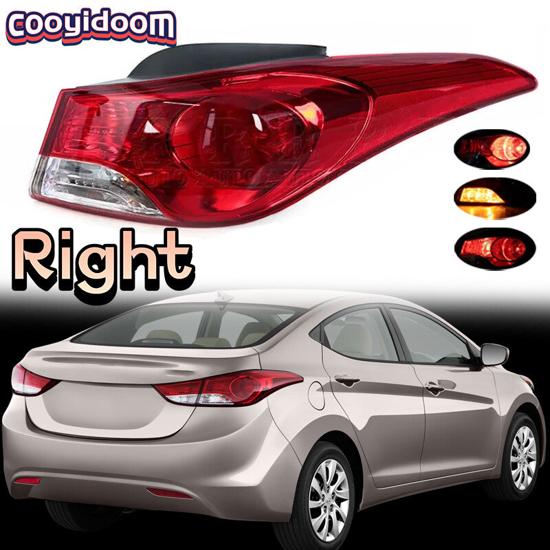 External taillight assembly brake lights applicable to for Hyundai for Elantra 2011-2013