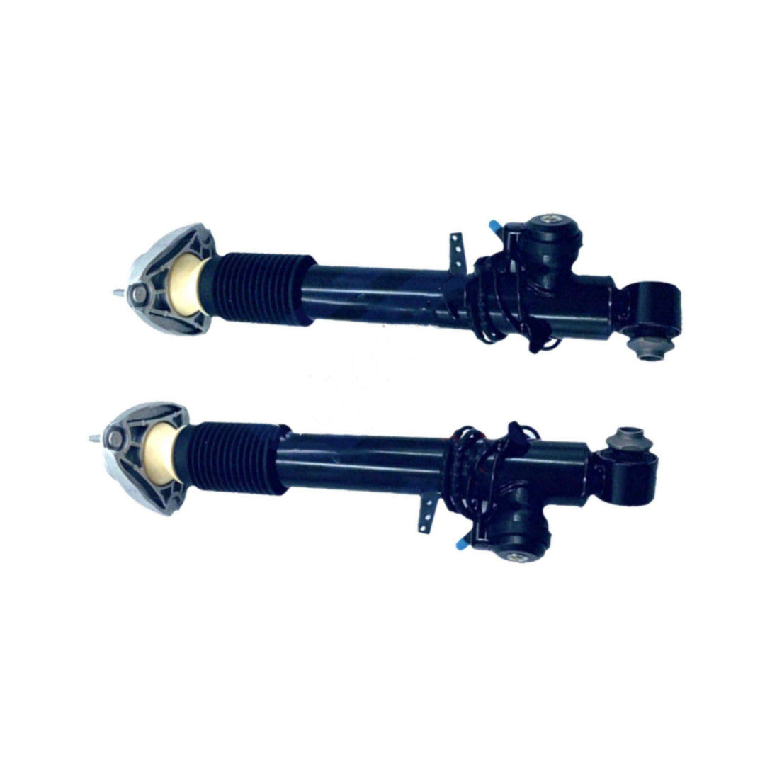 2x Rear L/R Shock Absorber Struts w/EDC for BMW X5 X6 F15 F16 F85 F86 2014-2019
