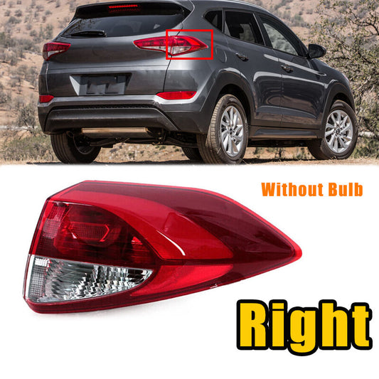 Right Outer Rear Tail Light Halogen Without Bulb for Hyundai for Tucson 2016-2018