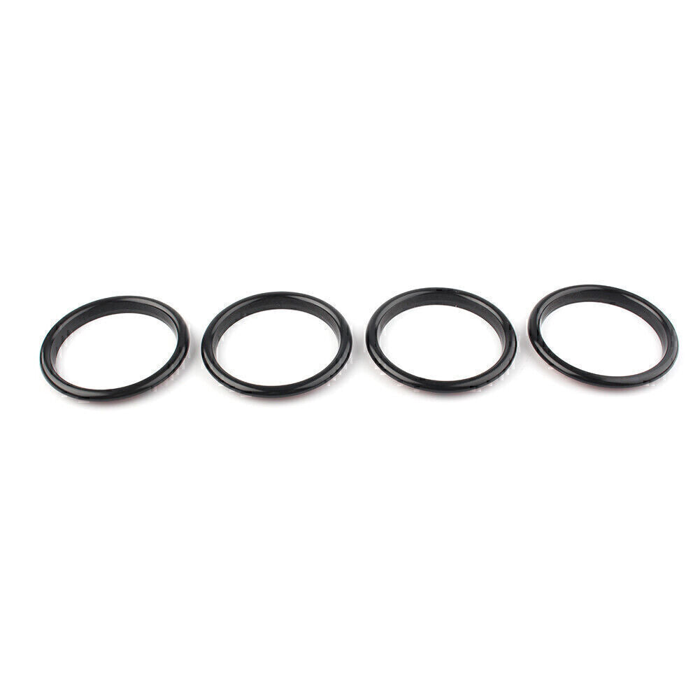 4x L¨¹ftungsgitter Abdeckung Ring Dekoration Ring f¨¹r for Audi A3 S3 2012-2019 Auto