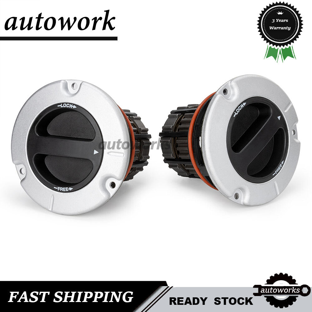 2X New Front Automatic Locking Hub Fits 2011-2017 for Ford Super Duty BC3Z3B396A