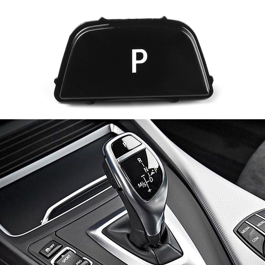 Gear Shift Lever P Parking Button Trim Cover for BMW F30 F10 F06 F12 F25 Black