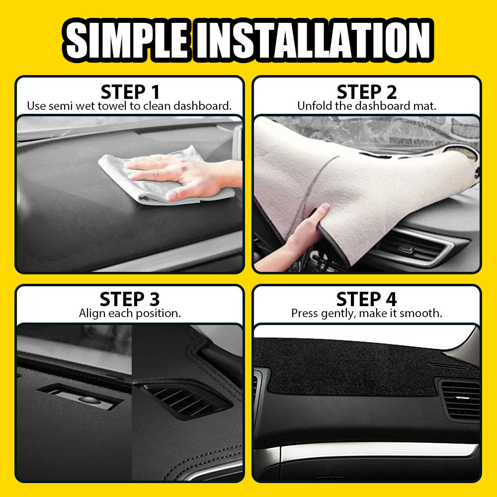 Anti-slip dashboard dashboard mat protector for 04-09 for Subaru Legacy Outback B
