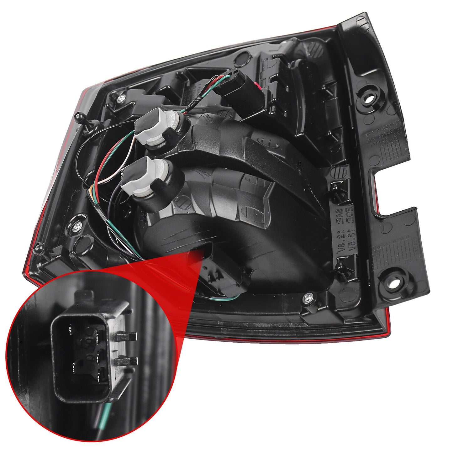 For 2011-2013 for Jeep Compass Tail Light Lamp Assembley Side Marker Passenger Right