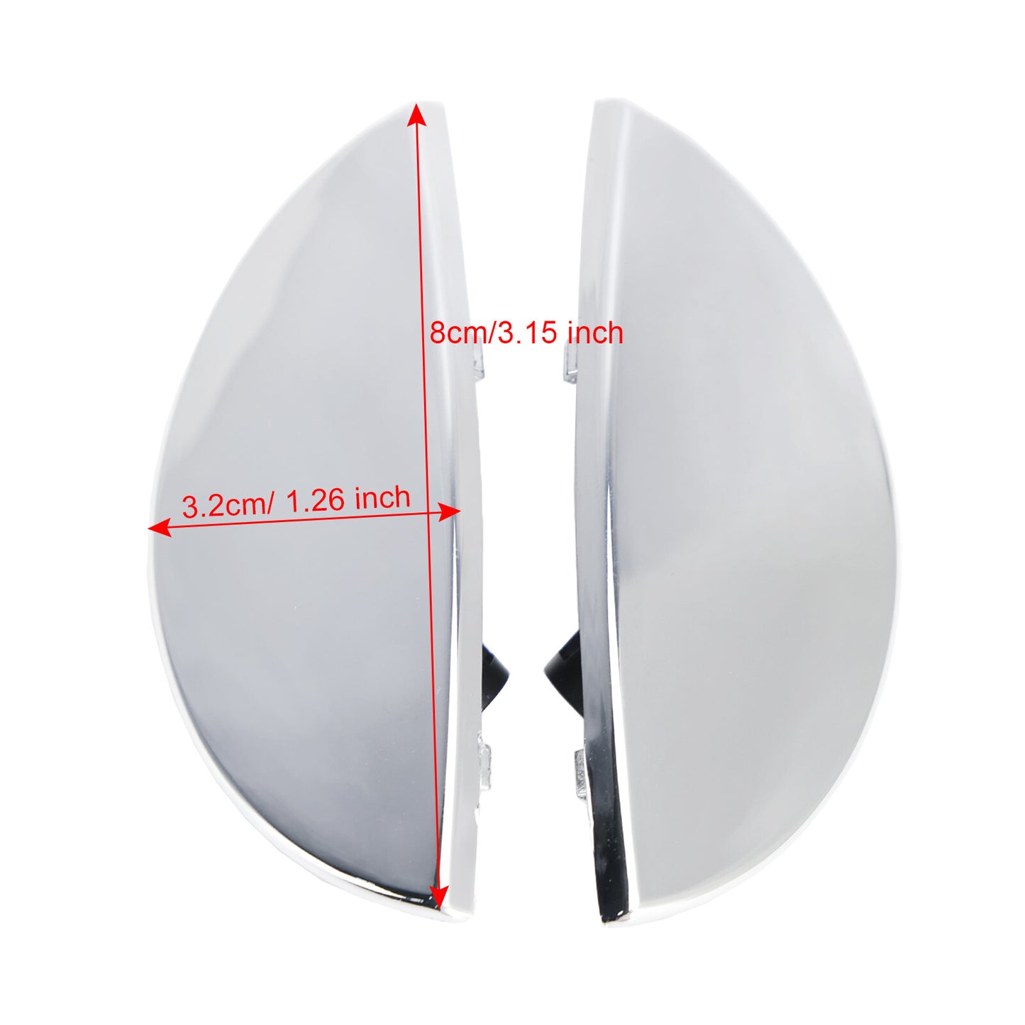 1Pair Front Left+Right Headlight Washer Cover for Mini Cooper R50 R52 R53