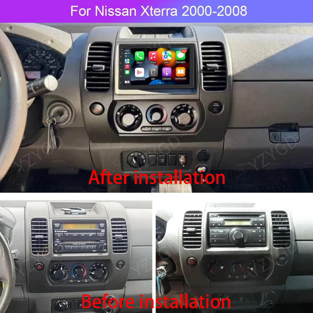 for Nissan Xterra 2000-2008 2+32GB Android Auto Carplay Car Radio Screen BT GPS