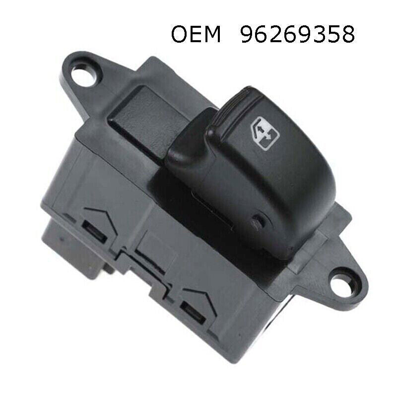 For Nubira 00-02 96190777 96269358 V4D3 Regulator Window Switch Button BLACK NEW