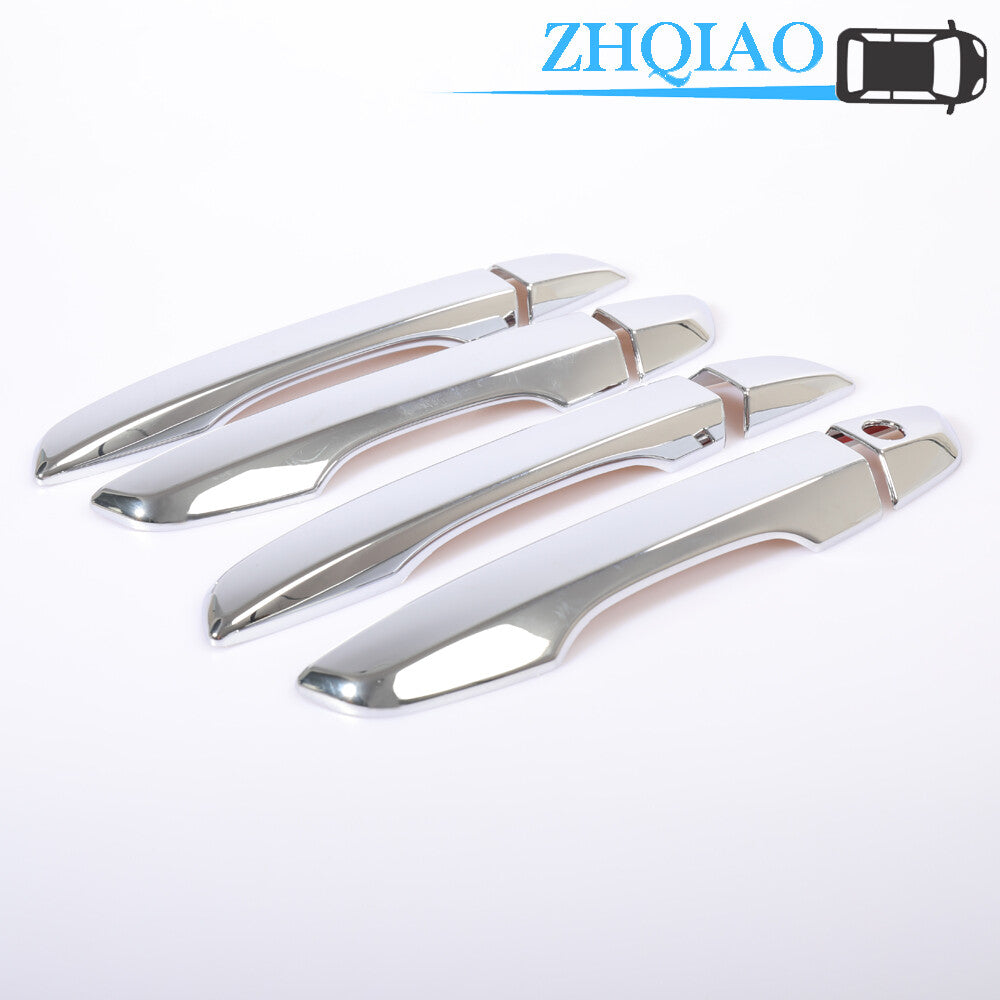 4PCS Chrome Door Handle Cover Fits for Honda for Civic Sedan Hatchback 2016-2018