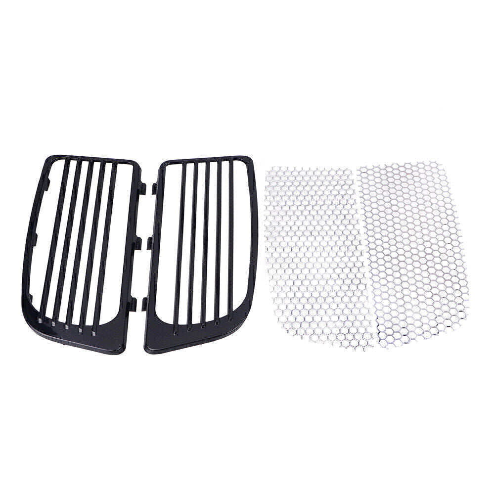 for Harley Electra Glide Low Ultra Limited FLHTKL Black Radiator GrillsScreens