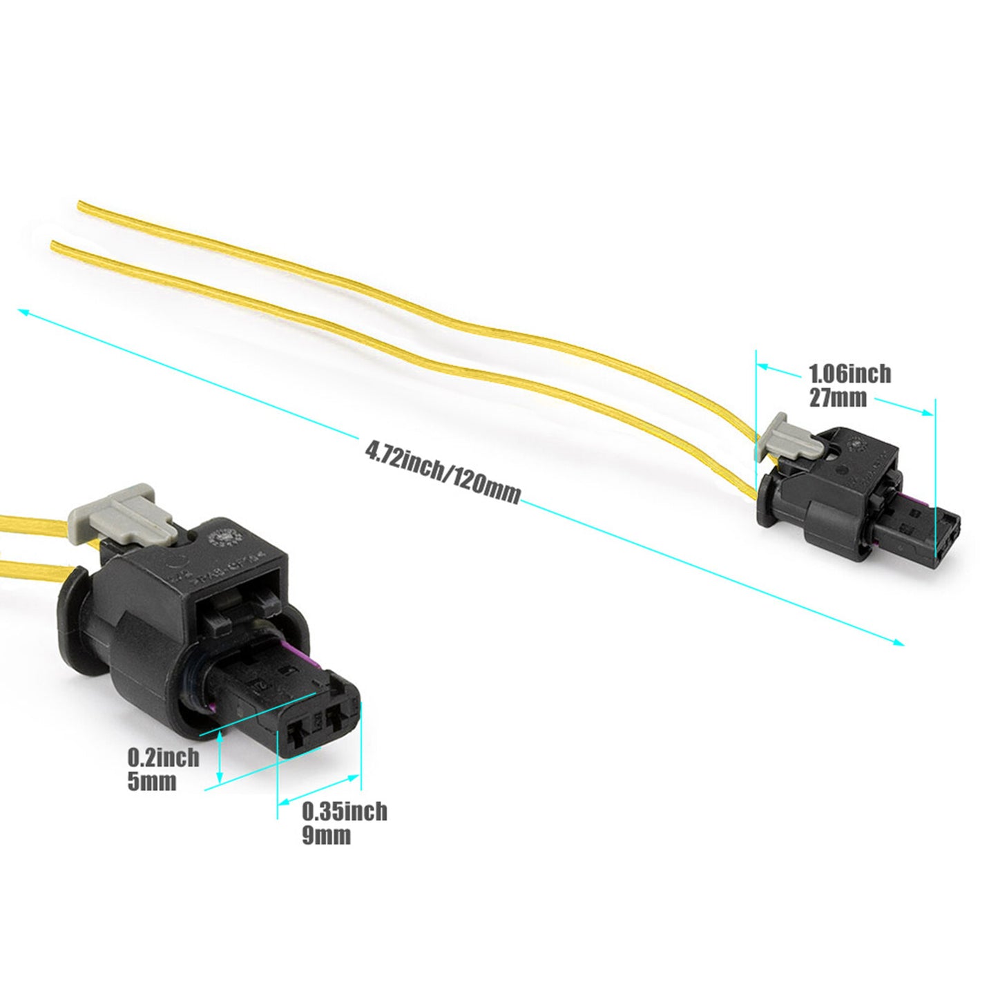 1x Plug Pigtail 13583411 for CADILLAC for CHEVROLET for GMC ACADIA for CANYON for YUKON XL NEW