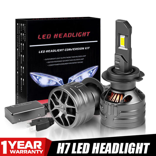 H7 LED Headlight Bulbs White Low Beam Conversion Kit Super Bright 150W 50000LM