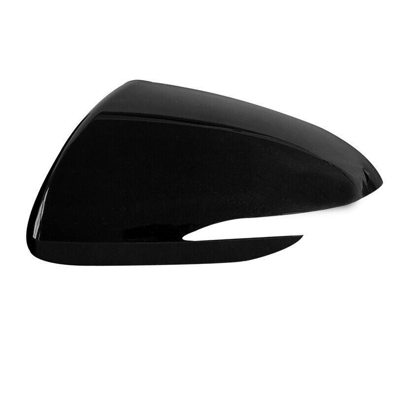 Black Left Rearview Door Mirror Cover Shell Cap for Hyundai for Elantra 2016-2019