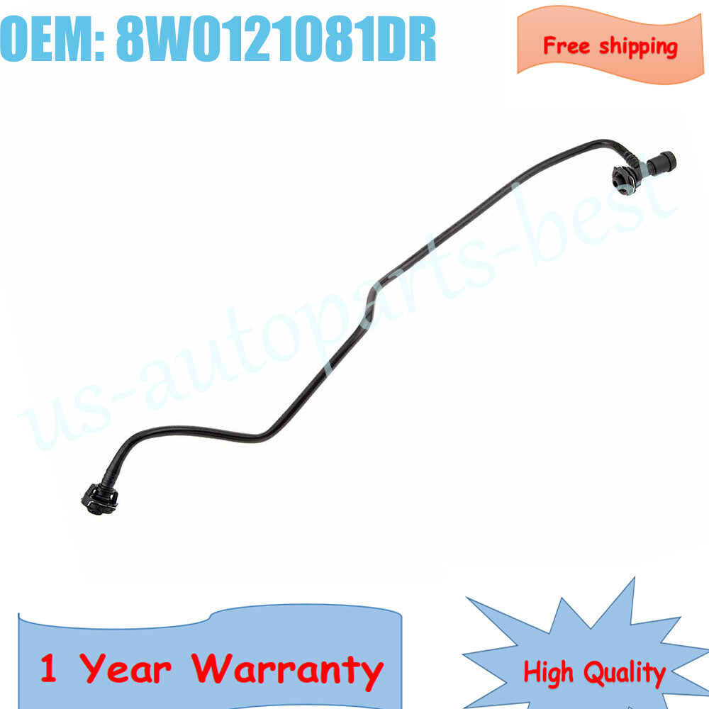 New Coolant Overflow Tank Hose for Audi A4 Allroad A5 2018-2021 2.0L 8W0121081DR