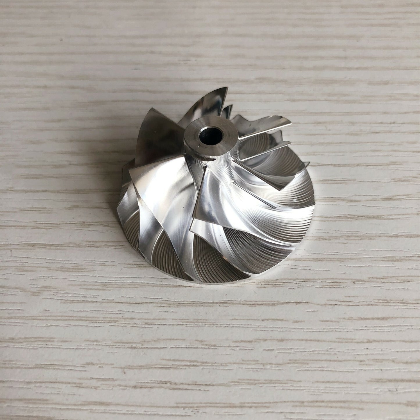 TD04 11G-FB 49177-43300 6+6 Blade 37.90/49.00 mm Turbine Billet Compressor Wheel