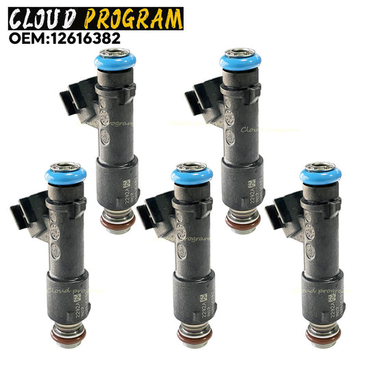 5-pack of fuel injectors for GMC for Canyon for Chevrolet Colorado 2.9/3.7 12616382