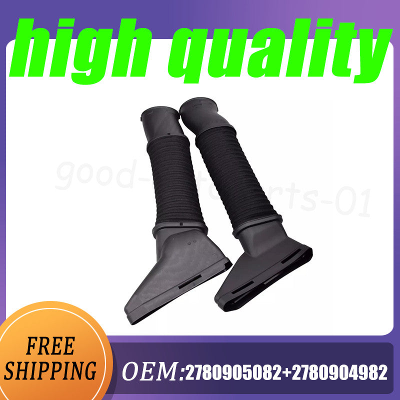 2  Engine intake hoses (left and right) suitable for 2014-2017 for Mercedes-Benz S500 S63 AMG.