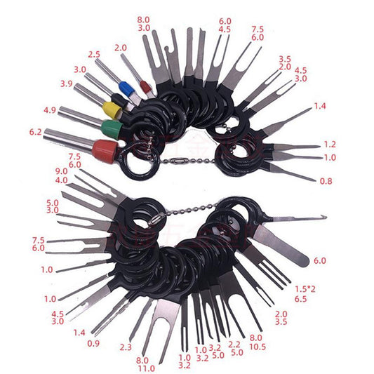 59 Car Terminal Removal Tool Wire Plug Connector Extractor Puller Release Pin A