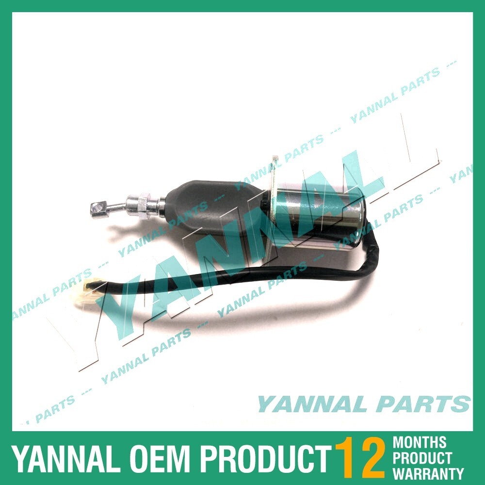 Suitable for Kubota engine 1G882-60010/SA-4572-12 shutdown solenoid valve for forklifts and excavators.