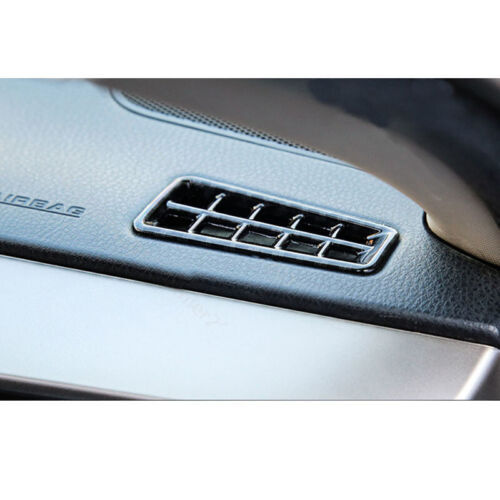 Carbon Fiber ABS Dashboard Air Conditioning Vent Cover for Toyota RAV4 2013-2018