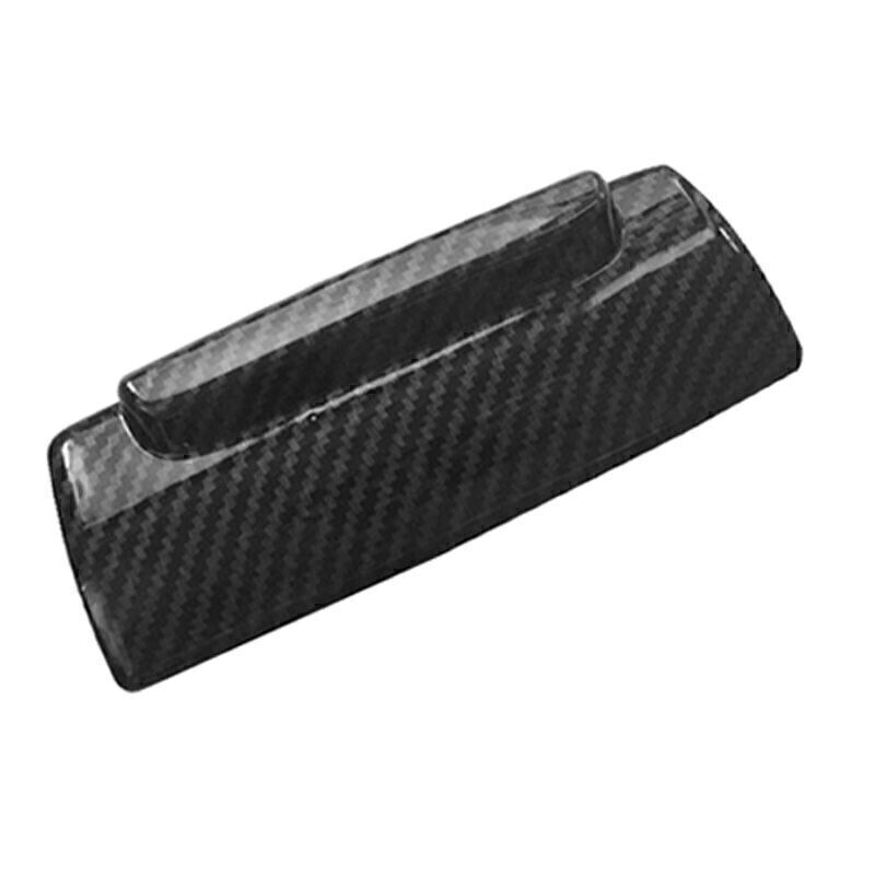 Inner Central Ashtray Panel Cover Trim ABS Carbon Fiber for Volvo XC40 2018-2020
