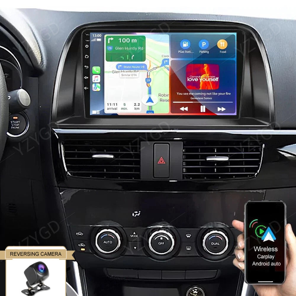for Mazda CX 5 CX5 CX-5 2012-2016 Multimedia CarPlay Car Stereo Radio GPS Screen