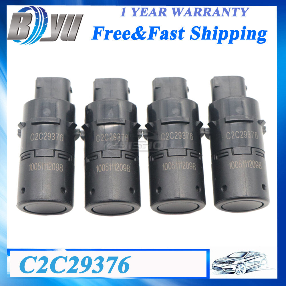 4X Bumper PDC Ultrasonic Parking Assist Sensor Rear for Jaguar 350 X C2C29376XXX