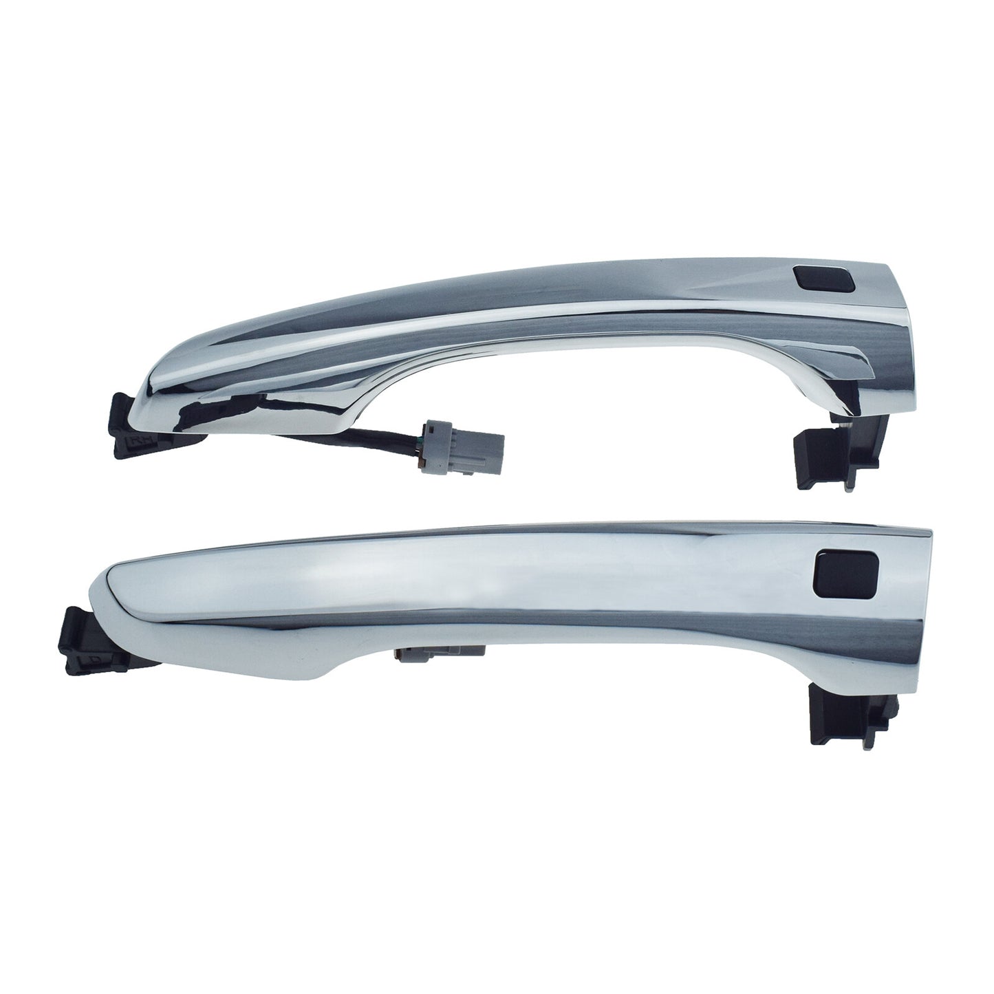 Pair Front Left Right Door Handle With for Smart Key for Hyundai for Elantra 2017-2020