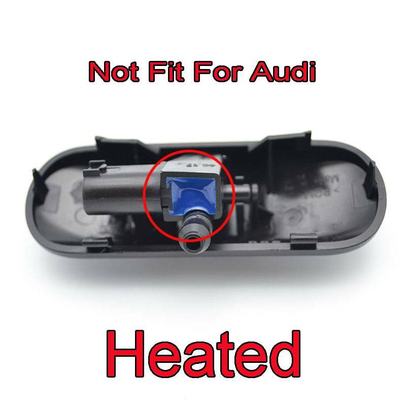 2X New Windshield Washer Nozzle SPRAY Heated for VW for Golf for Jetta for Passat for Tiguan EOS