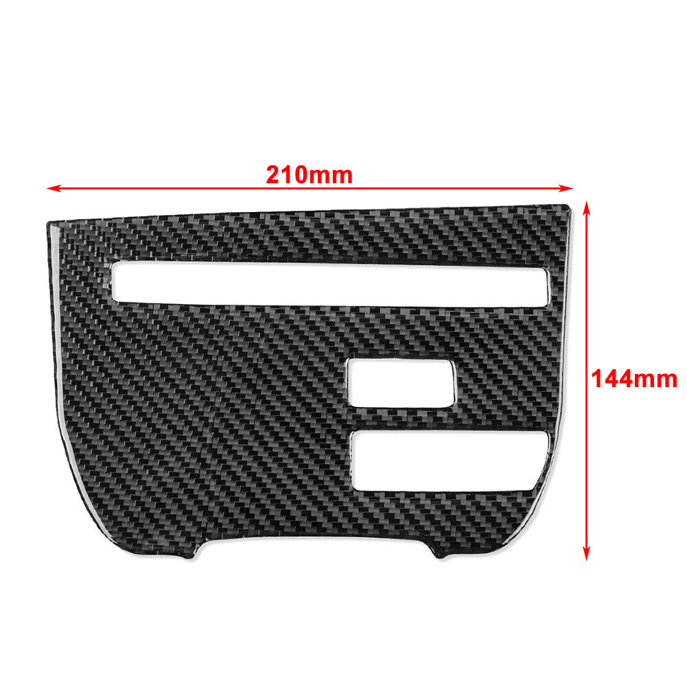 Central Console CD Panel Cover Trim for Nissan GTR R35 2008-2016 Red Car RHD