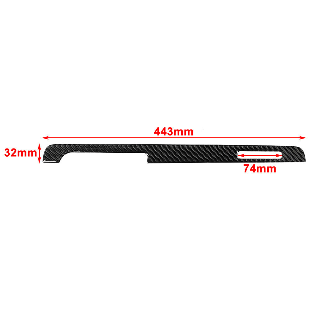 Copilot Dashboard Glove Box Panel Cover Trim Strip for Audi TT TTS TTRS 2008-14