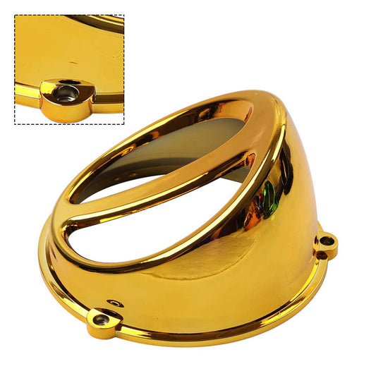 Motorcycle Modified Fan Cover Pig Nose Wind Leaf Cover For GY6 ForJog50 gold