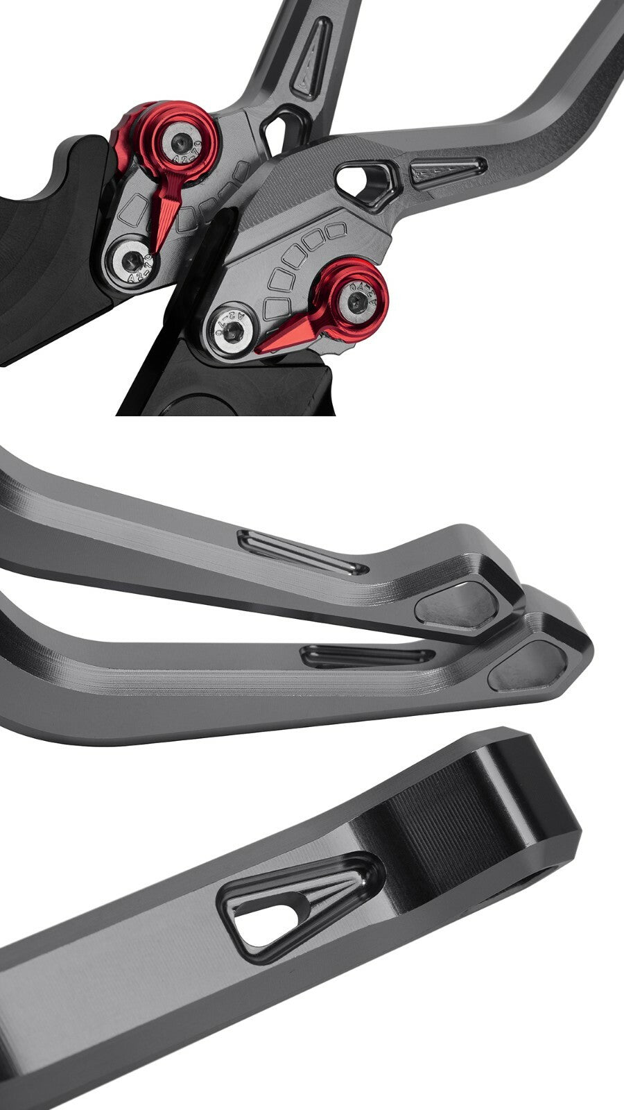for Kawasaki 125/300/400 Z125/300/400 Short Clutch Brake Levers Rhombus US