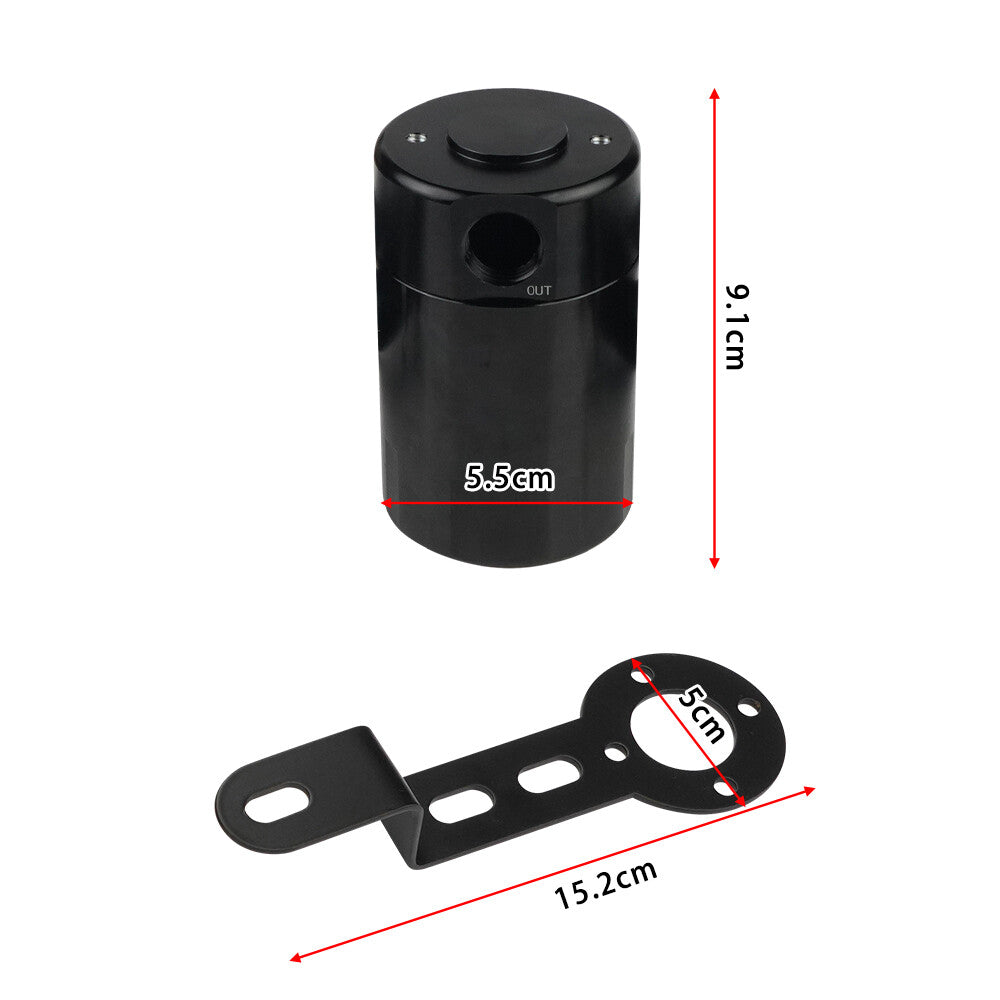 Air Oil Separator Oil Catch Can For 2014-2018 Silverado 1500/ for GMC for Sierra 1500 3OZ