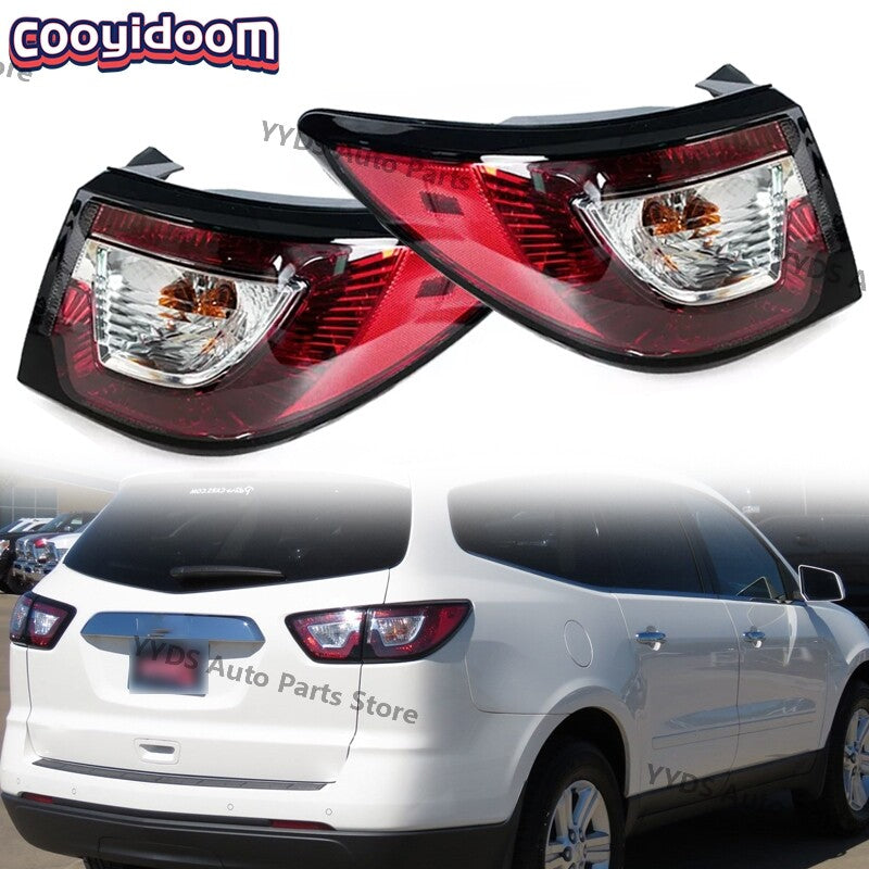 Pair Outer Tail Light Turn Signal Lamp for Chevrolet Traverse 2013-2017
