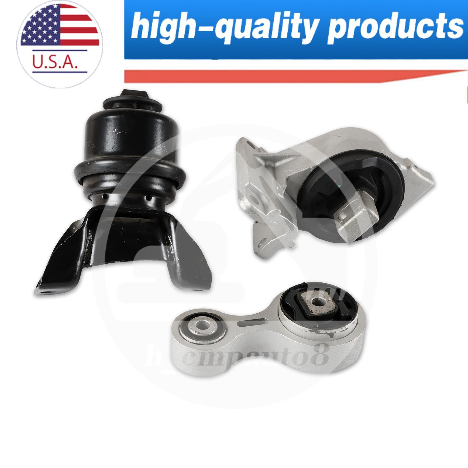 Engine Motor  Trans Mounts 3X For 2006-2009 for Mercury Milan/ for Ford Fusion 2.3L .