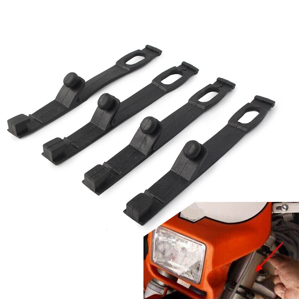 Headlight Fairing Rubber Straps Dirt Bike Headlamp Fix Brackets Strap