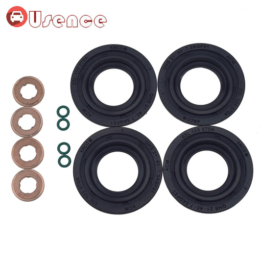 Fuel Injector Seal Washer O-Rings Set 6C1Q6K780AB for Ford Transit 2006-2014