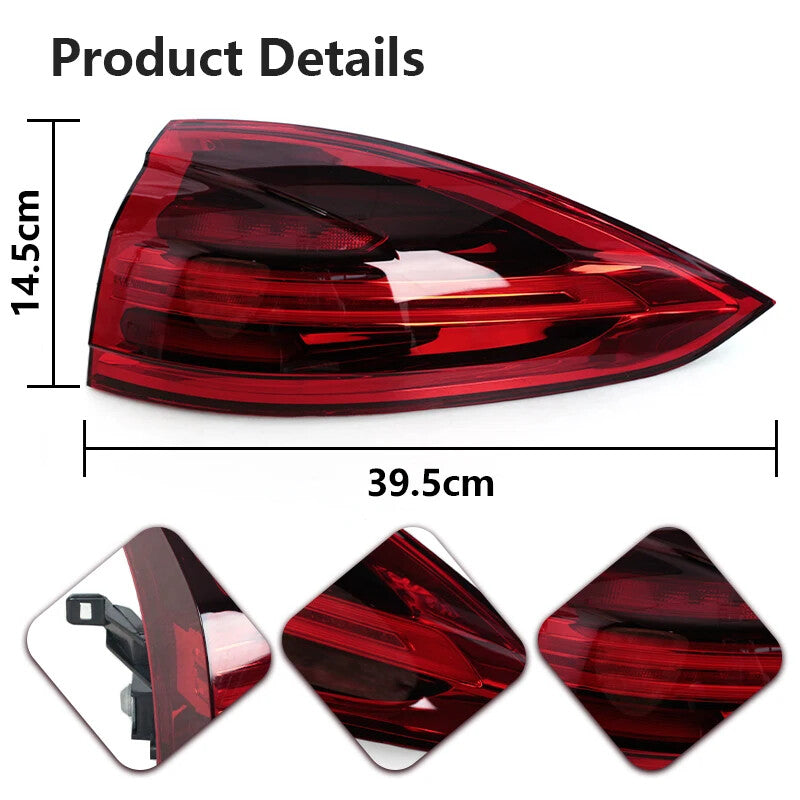 Right LED Tail Light Assembly for Porsche for Cayenne 2015 -2018 Tail Lamp Taillight