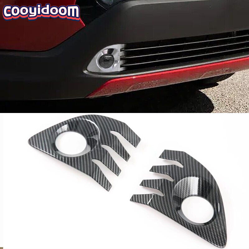 Cross-shaped front fog light cover panel trim for Toyota for Corolla 2022-2024