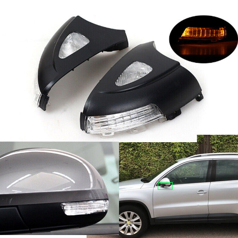 Side Mirror Turn Signal Light 1 Pair for VW for Tiguan 09-17 Sharan 12-19 for Skoda Yeti