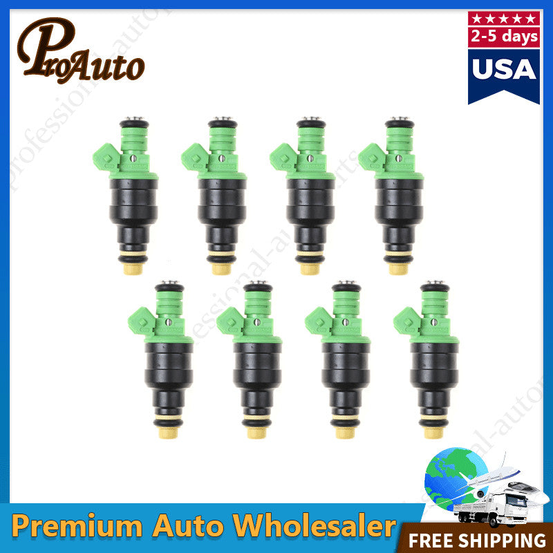 Set of 8 Fuel injectors 42lb 440cc 0280150558 for Ford for Mustang SOHC DOHC V8