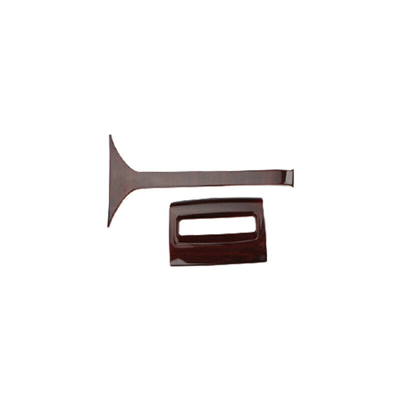 Console Storage Box Cover Trim Inner for Nissan Murano 15-2021 Red Wood Grain