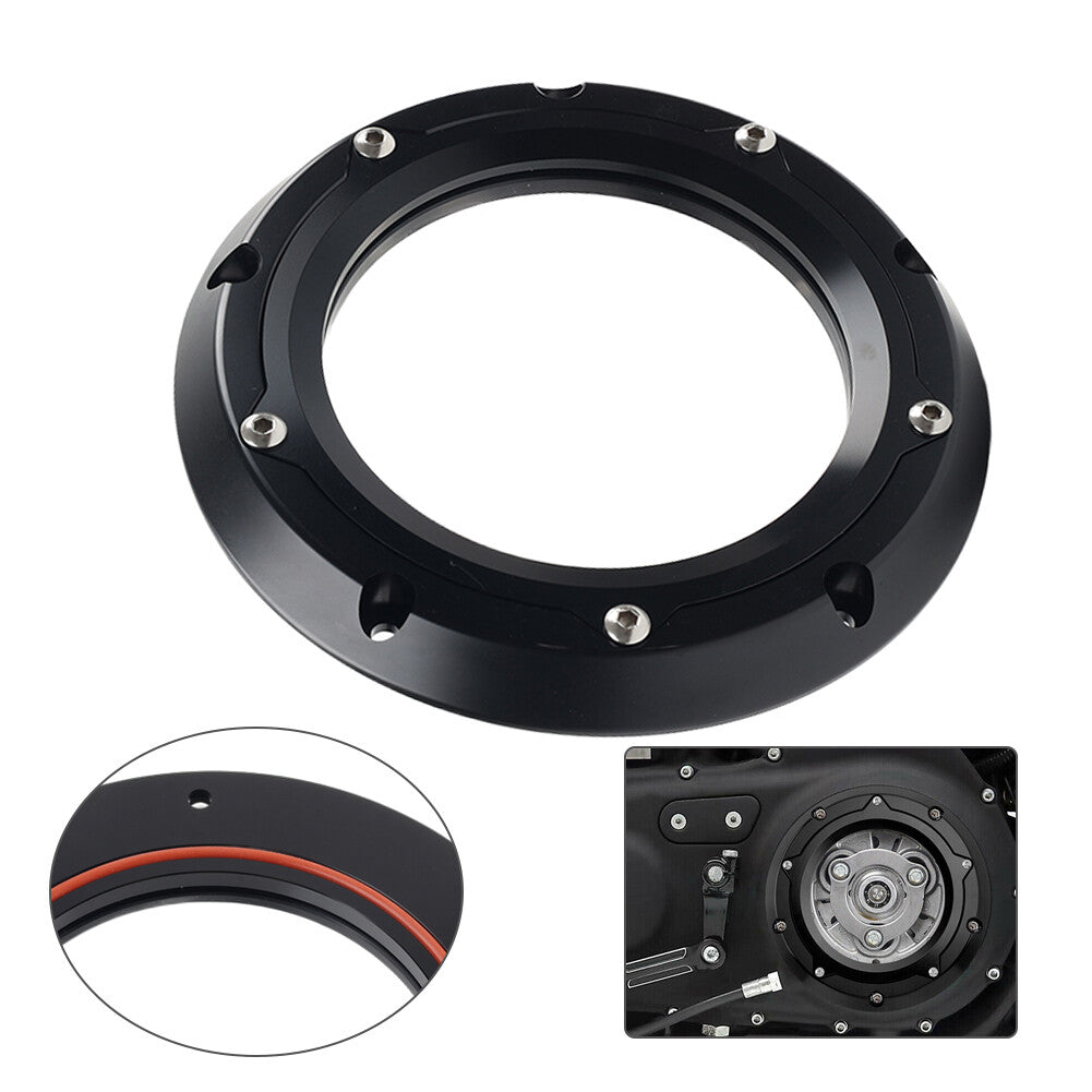Engine Clear Derby Cover for Harley Touring 2016+ FLHTCUL FLHTKL 2015+