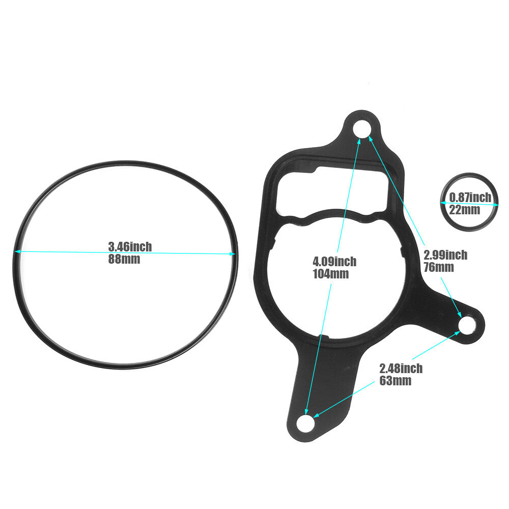 for Volkswagen for Jetta 2005 - 2014, for Golf 2010-14 vacuum pump repair sealing kit gasket