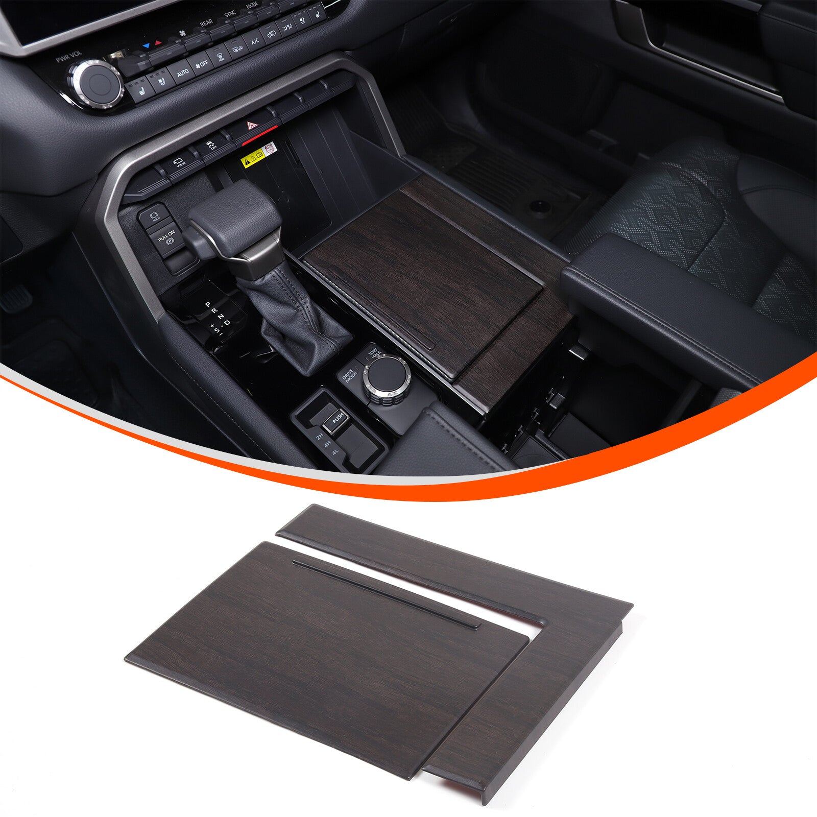 Red alloy handbrake lever cover for Toyota FJ Cruiser 2007 - 2021