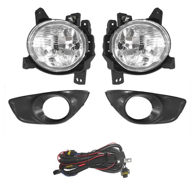 Front fog lights with bulbs for Hyundai Santa Fe 2.4 2009 - 2012
