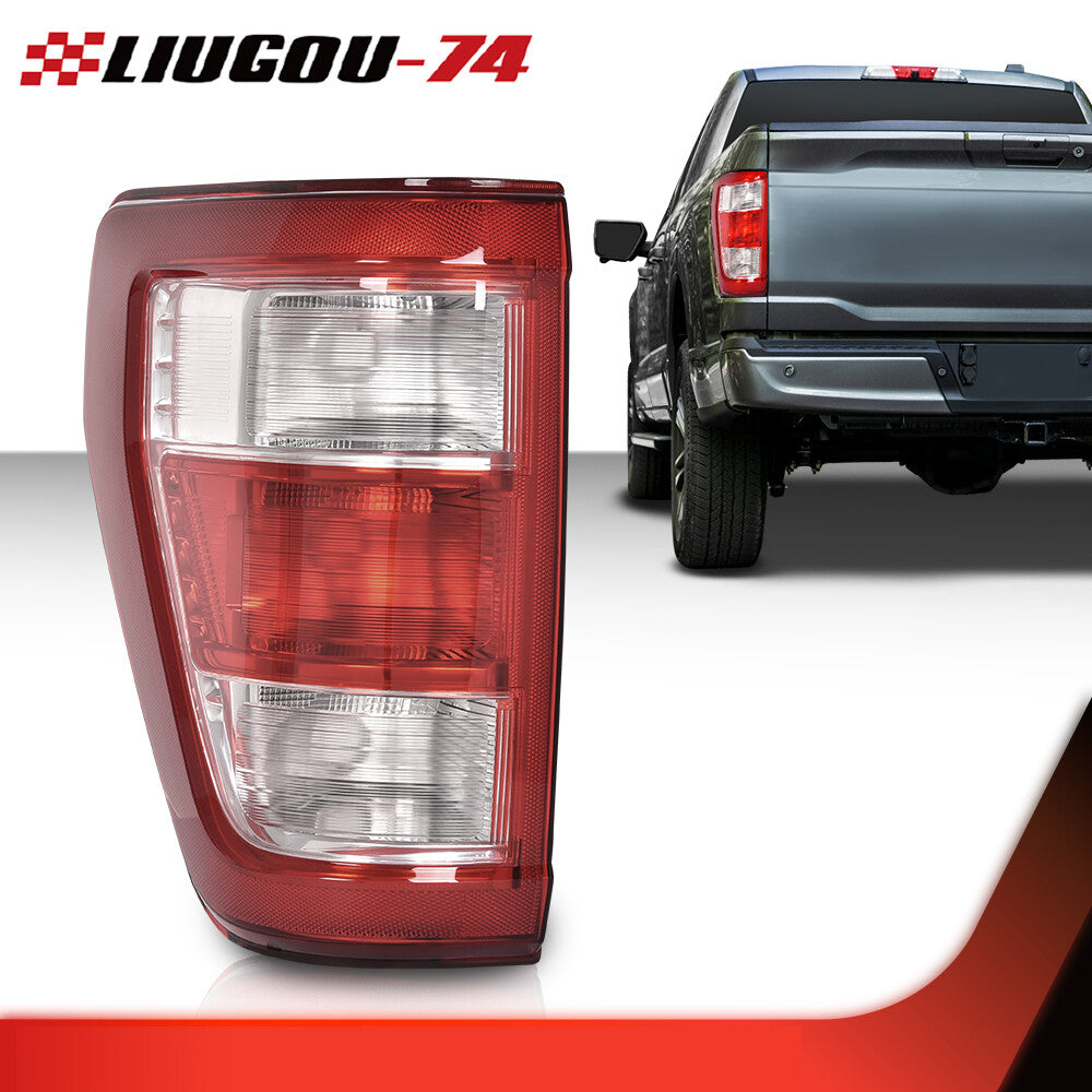 Fits for Ford F150 XL 2021 - 2023 with blind spot lights and brake lights on the left side.