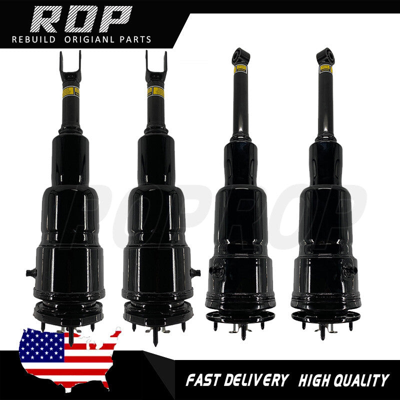 4PCS Front Rear Left Right Air Shock Struts Fit for Lexus LS460 LS460L RWD 2007-2017