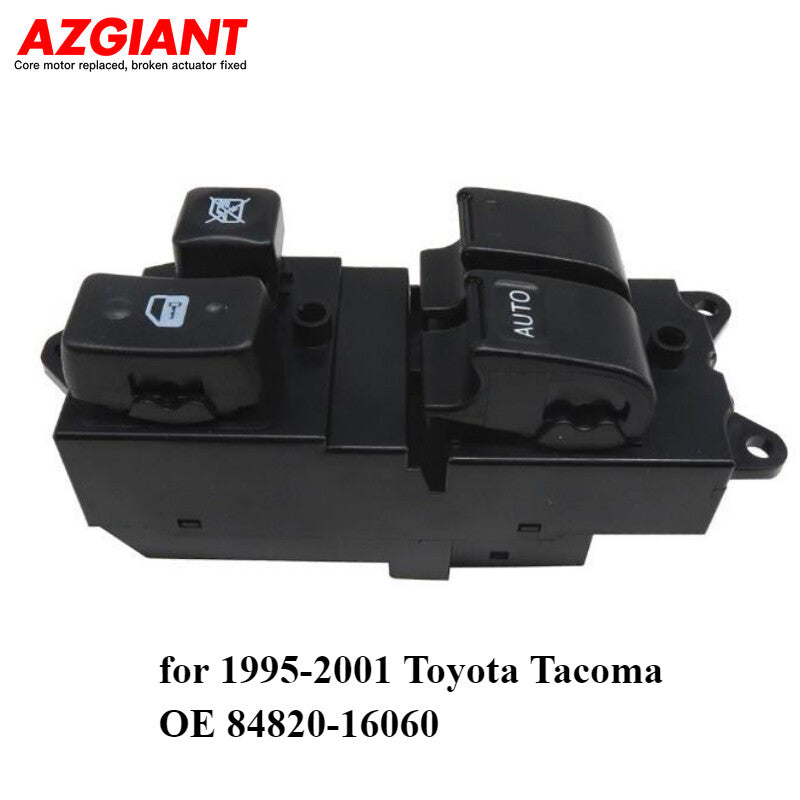 The all-new Driver Left Master Power Window door switch is compatible with 1995-2001 for Toyota Tacoma models.